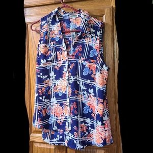 EXPRESS Portofino sleeveless blouse